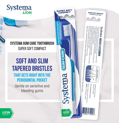 Systema Super Soft Bristles Compact Head Toothbrush