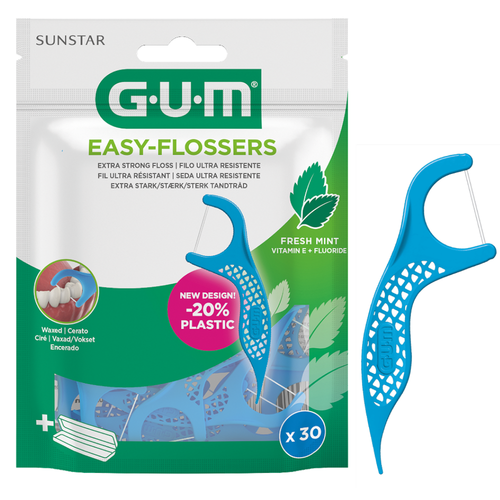 GUM Easy Flossers 30 Pack