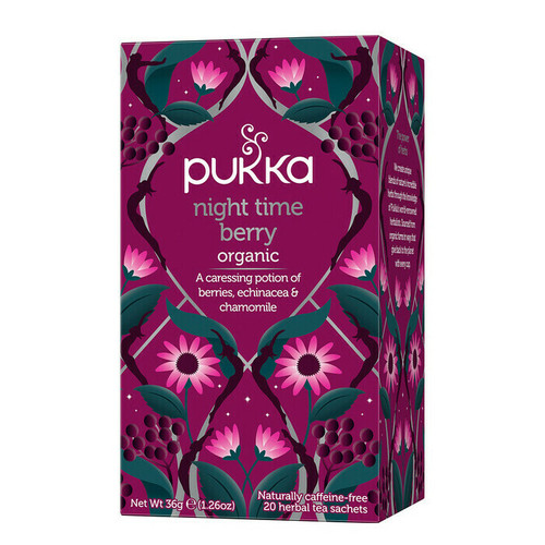 Box of Pukka Organic Night Time Berry Tea