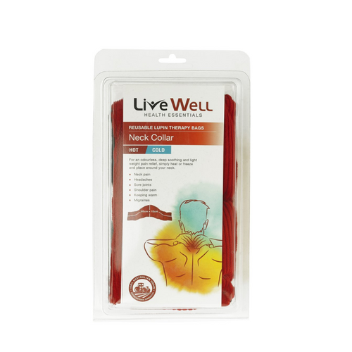 Live Well Health Essentials Neck Collar Hot & Cold Bag Live Well Health Essentials Neck Collar Hot & Cold Bag