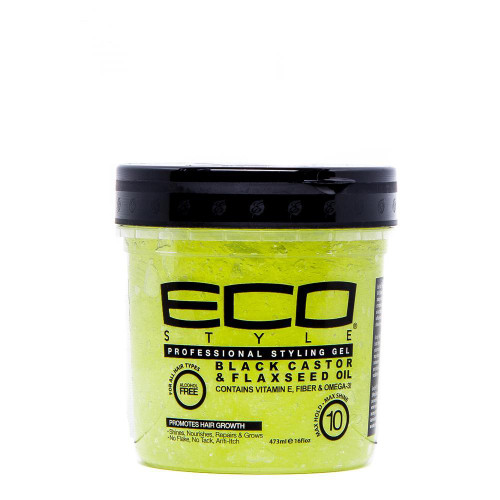 Eco Style Black Castor & Flaxseed Oil Styling Gel 473ml