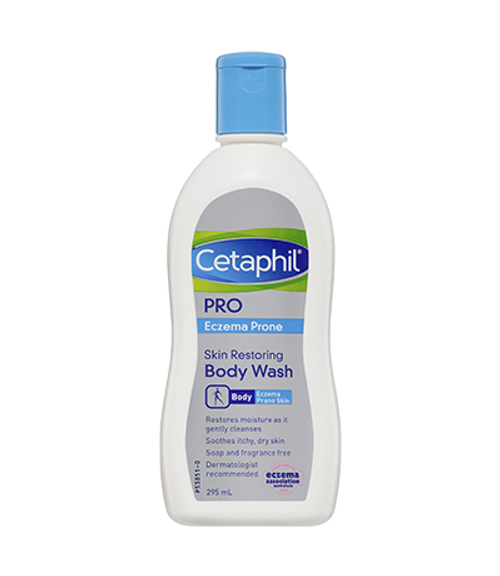 Cetaphil Pro Eczema Prone Skin Restoring Body Wash 295ml