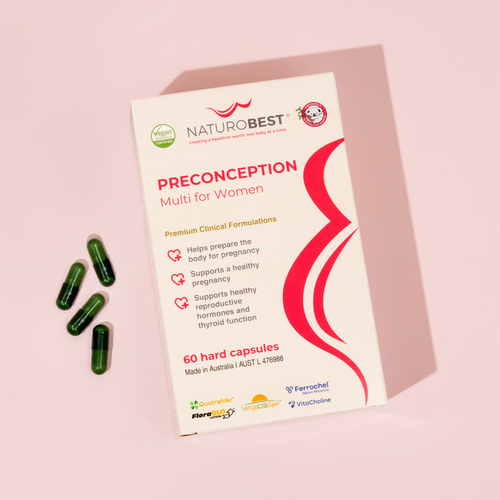 Naturobest Preconception Multi for Women 60 Capsules