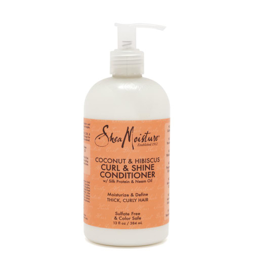 Shea Moisture Coconut & Hibiscus Curl & Shine Conditioner 384ml Shea Moisture Coconut & Hibiscus Curl & Shine Conditioner 384ml