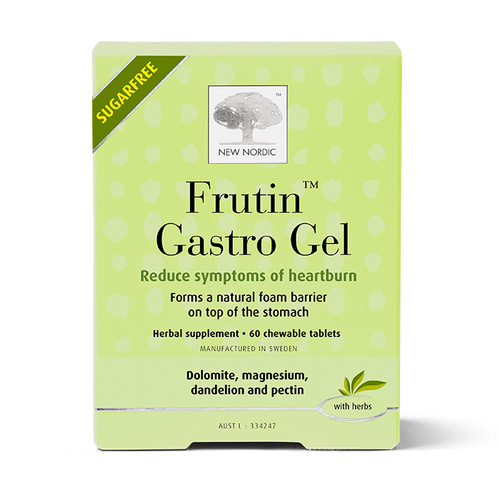 New Nordic Frutin™ Gastro Gel 60 Chewable Tablets