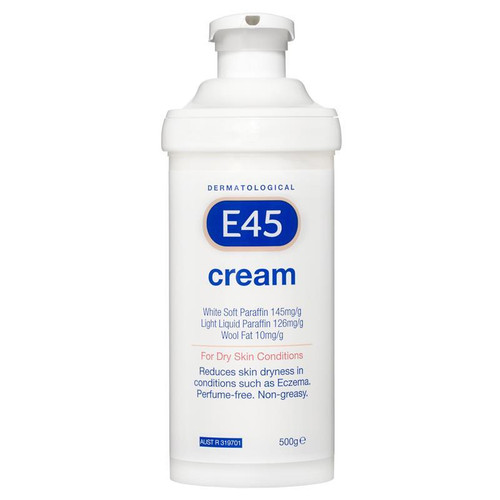 E45 Skin Cream Pump 500g