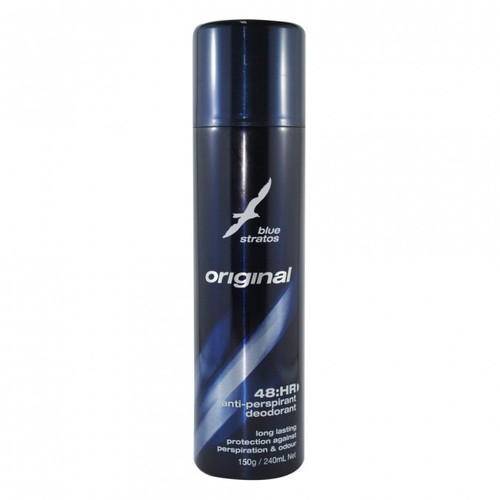 Blue Stratos Original Antiperspirant Spray Deodorant 150g