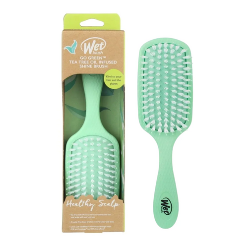 Wet Brush Go Green Tee Tree Oil Infused Shine Brush
