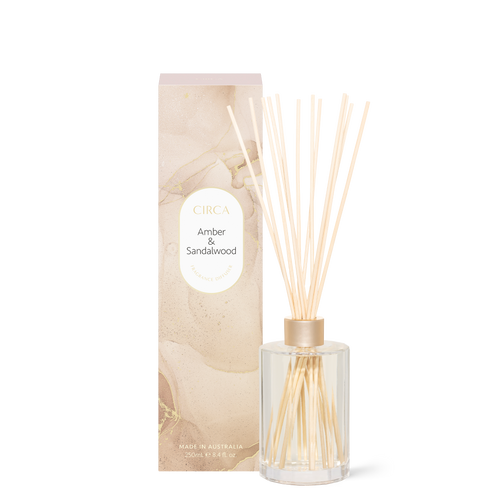 Circa Home Amber & Sandalwood Fragrance Diffuser 250ml Circa Home Amber & Sandalwood Fragrance Diffuser 250ml