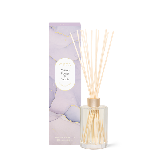 Circa Home Cotton Flower & Freesia Fragrance Diffuser 250ml Circa Home Cotton Flower & Freesia Fragrance Diffuser 250ml