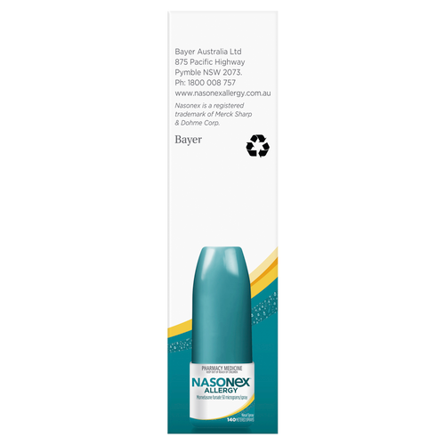 NASONEX SPRAY NASAL SIN ALCOHOL