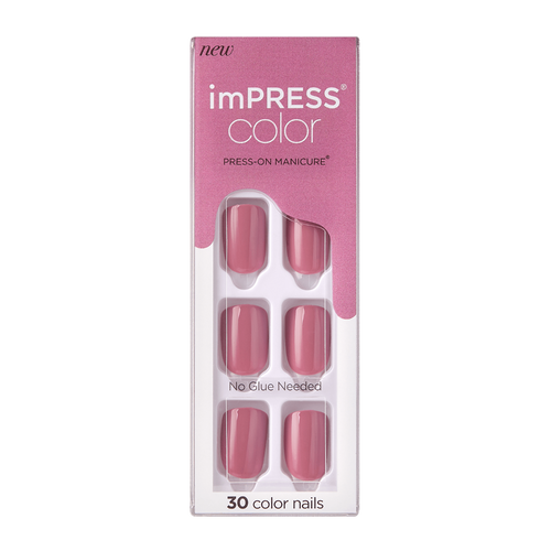 KISS ImPRESS Colour Press-On Manicure - Petal Pink