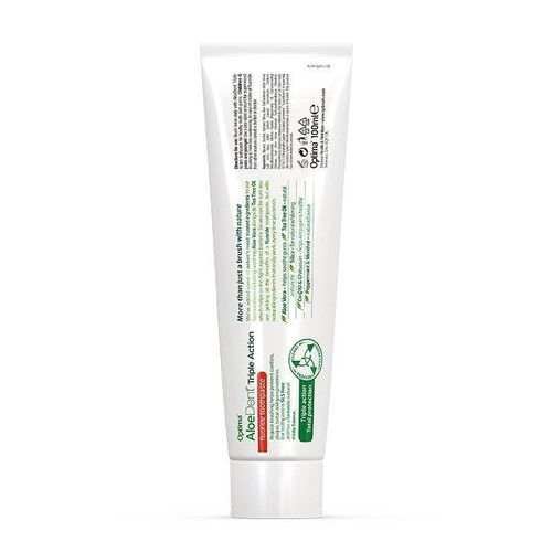 Optima AloeDent® Triple Action Fluoride Toothpaste 100ml