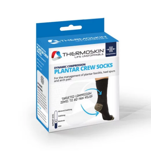 Thermoskin Plantar FXT Compression Socks Crew - Large Thermoskin Plantar FXT Compression Socks Crew - Large
