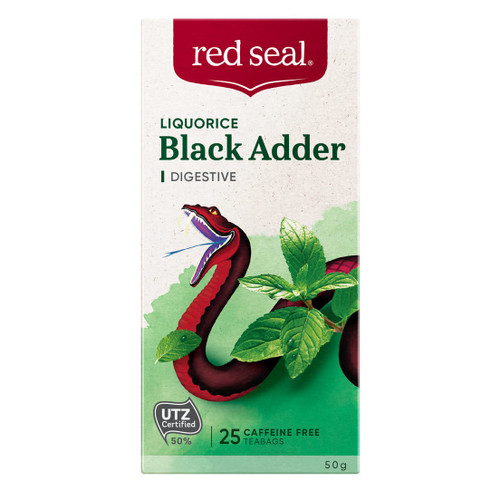 Red Seal Black Adder Liquorice Tea 25 Teabags