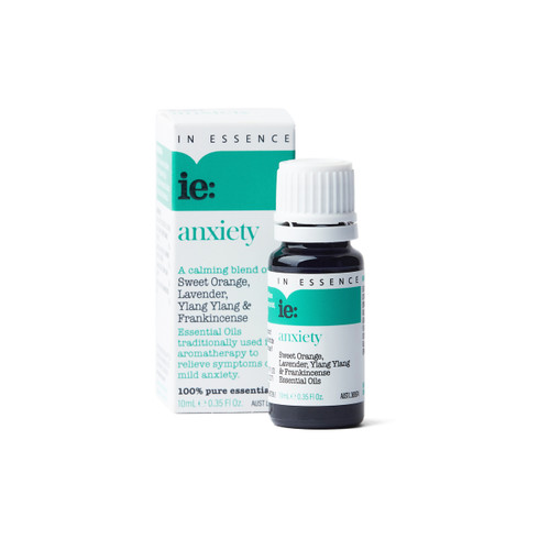 In Essence ie Anxiety Essential Oil Blend 10ml In Essence ie Anxiety Essential Oil Blend 10ml