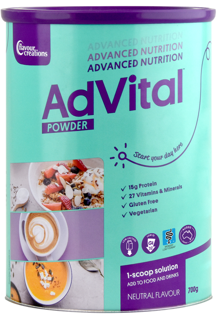 AdVital Nutritionally Complete Neutral Flavoured Powder 700g