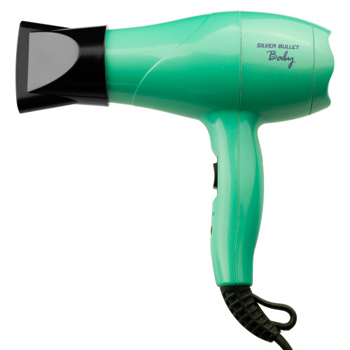 Silver Bullet Baby Travel Hair Dryer Aqua