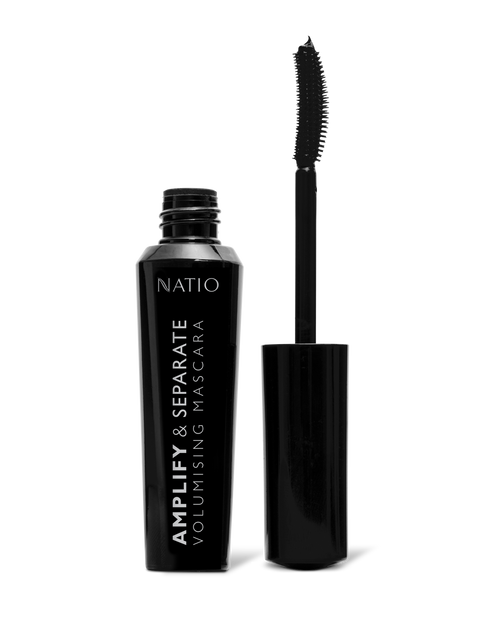 Natio Amplify & Separate Volumising Mascara - Black