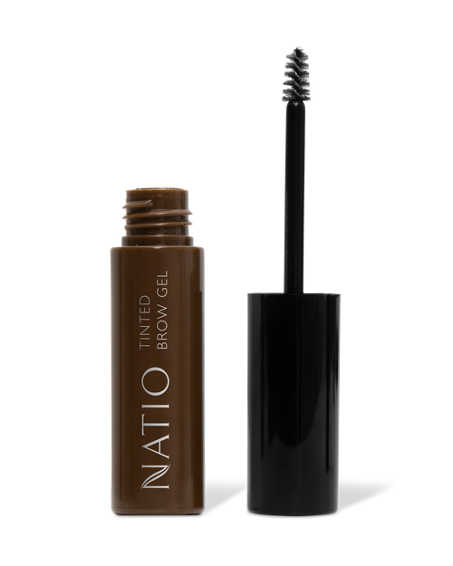 Natio Brow Gel - Dark Brown