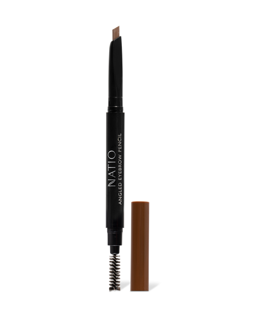 Natio Angled Eyebrow Pencil - Medium Brown