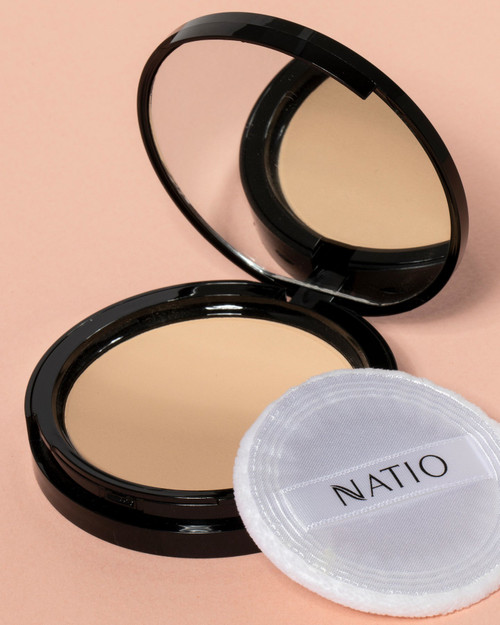 Natio Pressed Powder - Light