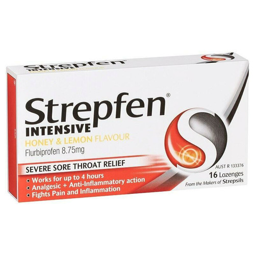 Strepfen Intensive Honey & Lemon 16 Lozenges