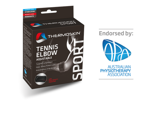 Thermoskin Sport Tennis Elbow Black Adjustable