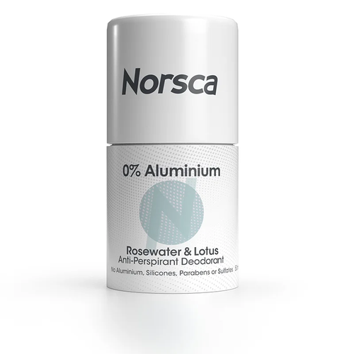 Norsca Aluminium Free Rosewater & Lotus Roll On Deodorant 50ml