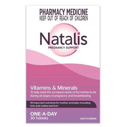 Natalis Pregnancy Support One-A-Day 30 Tablets