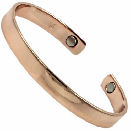 Dick Wicks Activease Magnetic Copper Wrist Health Bangle Small