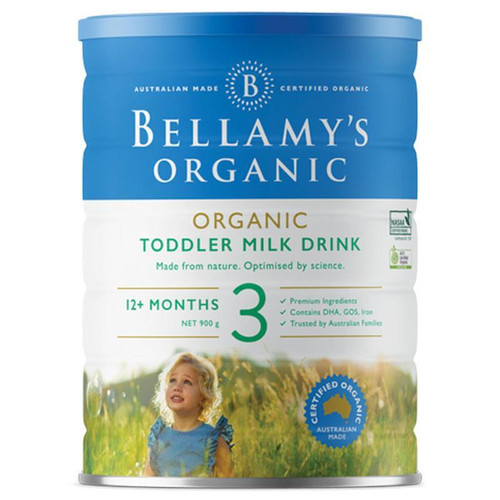Bellamy's Organic Toddler Milk Drink Step 3 900g