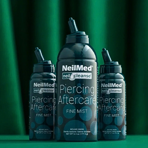 NeilMed Piercing Aftercare Fine Mist Large Bottle 177mL multi product image