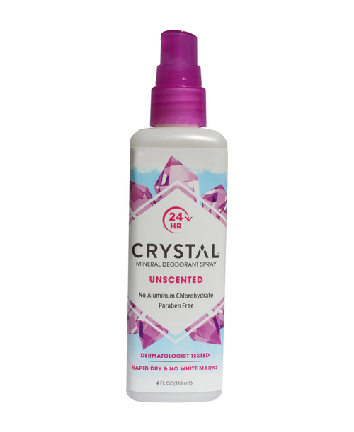 CRYSTAL Mineral Deodorant Spray Unscented 118ml