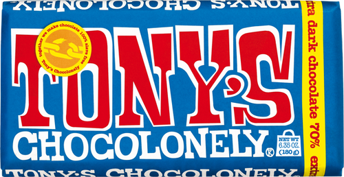 TONY'S CHOCOLONELY 70% Dark Chocolate 180g
