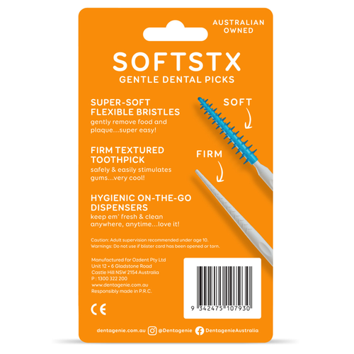 Back view of Go2 Dentagenie SoftStx 60-pack dental soft chews