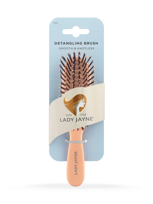 Lady Jayne Detangling Brush Small 10921 Pastel Orange