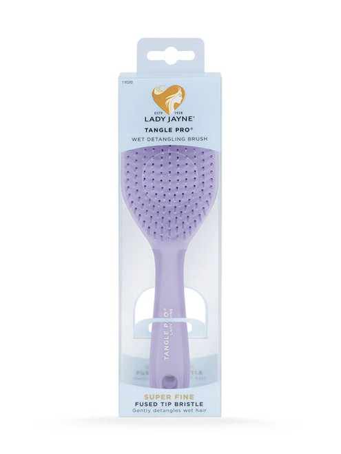 Lady Jayne Tangle Pro Wet Detangling Brush 11020 Pastel Purple