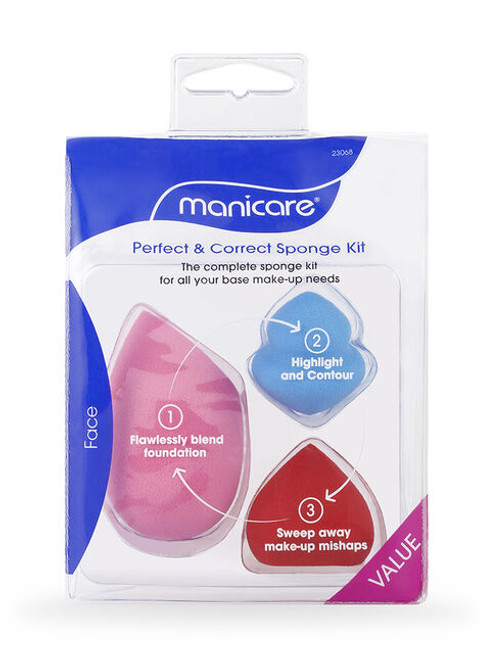 Manicare Perfect & Correct Sponge Kit 23068