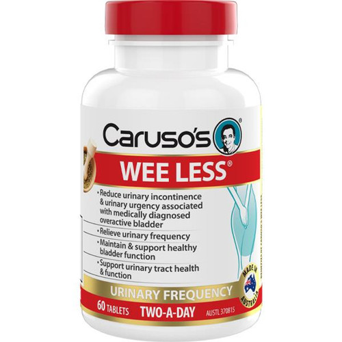 Shop Caruso s Pee Less 60 Tablets by Caruso s