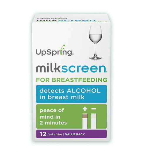 UpSpring Milkscreen Test for Alcohol in Breast Milk 12 Pack