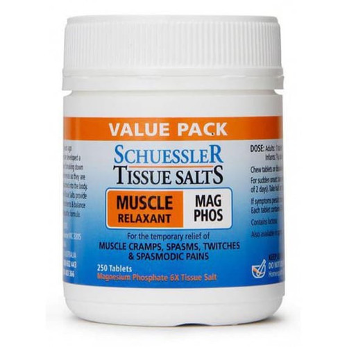 Schuesslers Tissue Salts Mag Phos 250 Tablets