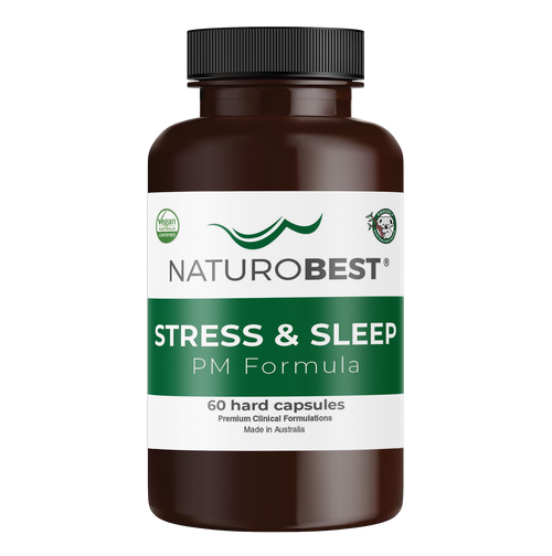 Naturobest Stress & Sleep PM Formula 60 Caps