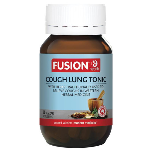 Fusion Cough Lung Tonic 60 Vegetarian Capsules