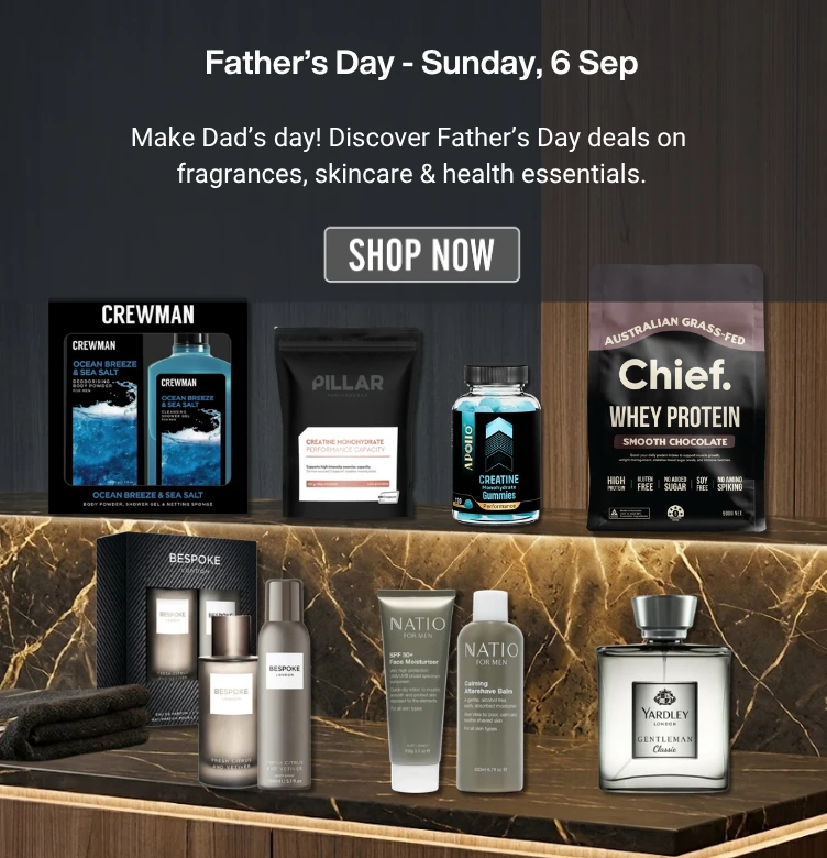 Shop Father’s Day deals on fragrances, skincare and health essentials. Find the perfect gift for Dad and shop our special offers today.