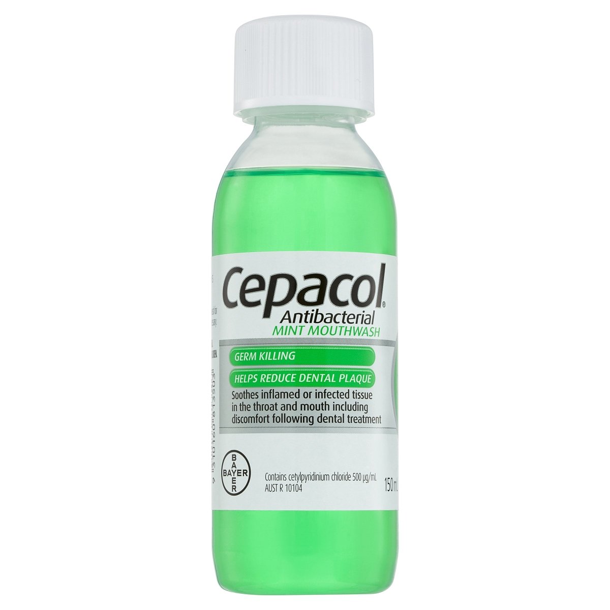 Cepacol Antibacterial Mint Mouthwash 150ml