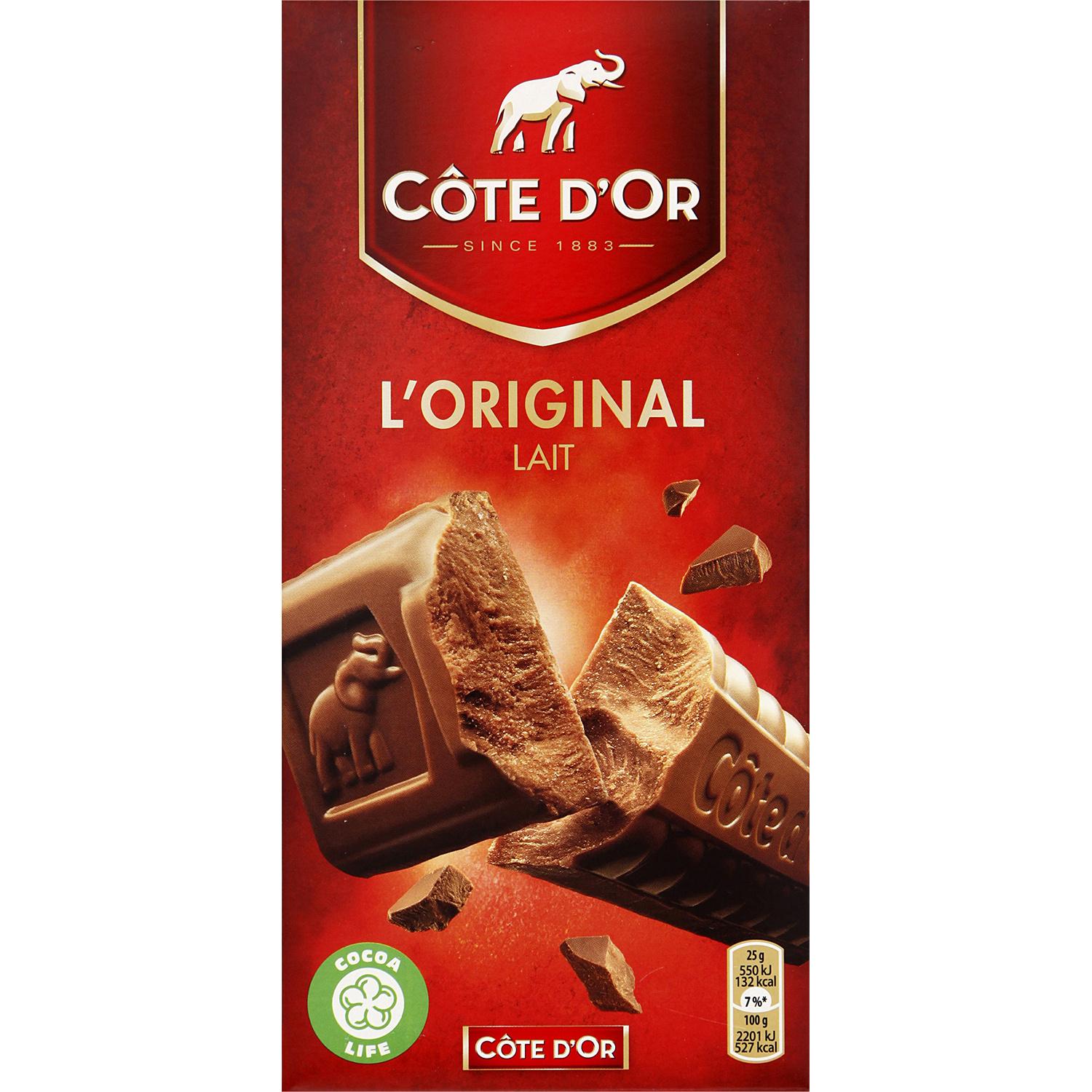 Shop Cote D'or Extra Fine Milk Chocolate 200g