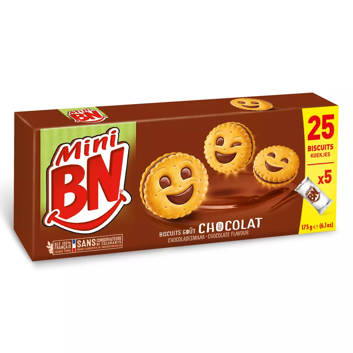 Shop BN Mini Chocolate Biscuits 175g