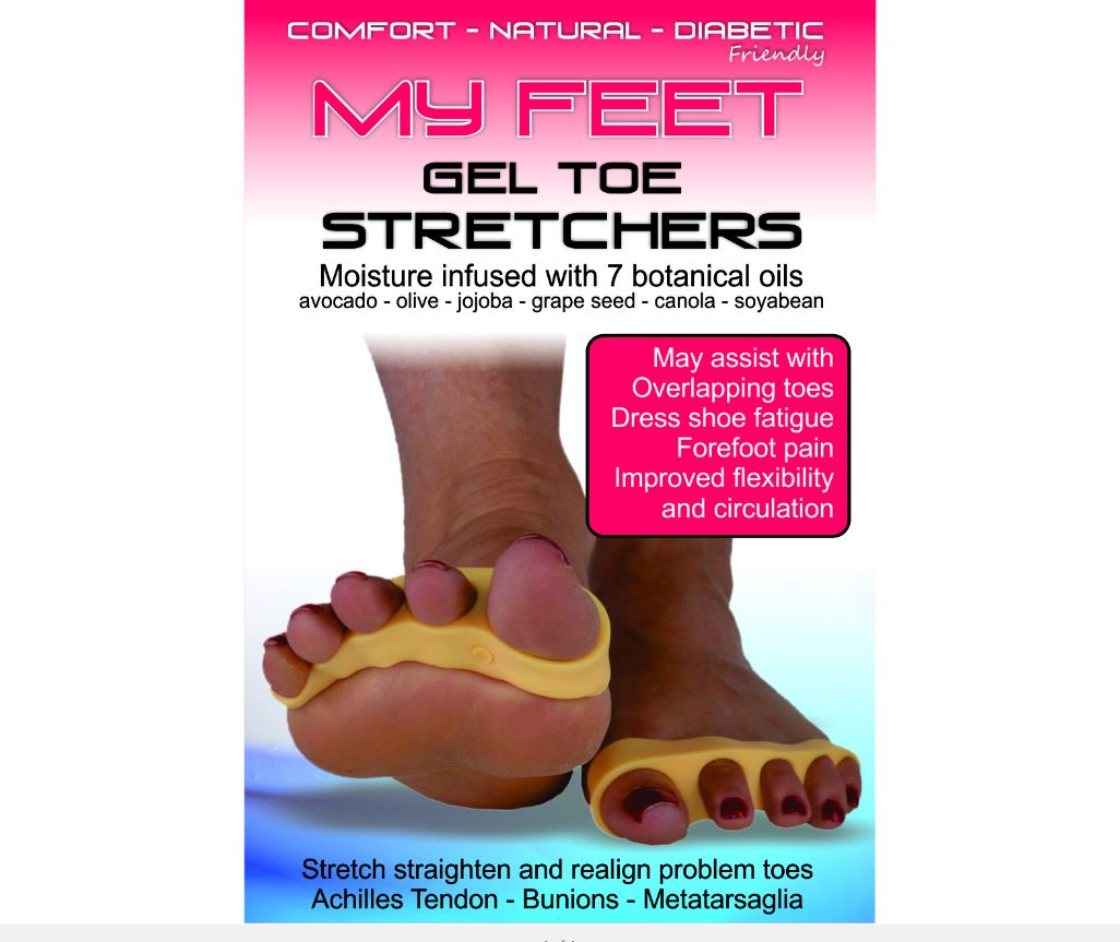 Shop Body Assist My Feet Gel Toe Stretchers by Body Assist