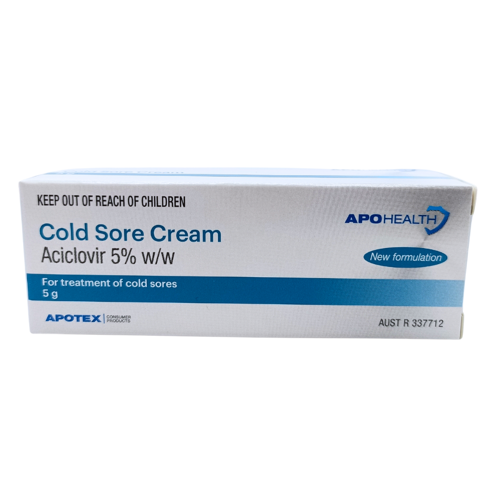 Shop ApoHealth Cold Sore Cream 5g